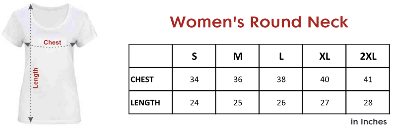 womens-round-neck- tshirt-size-chart